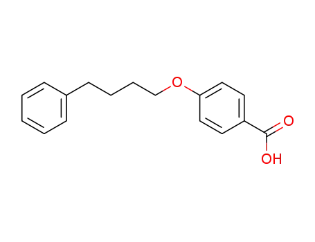 Molecular Structure of 30131-16-9 (4-(4-Phenylbutoxy)benzoic acid)
