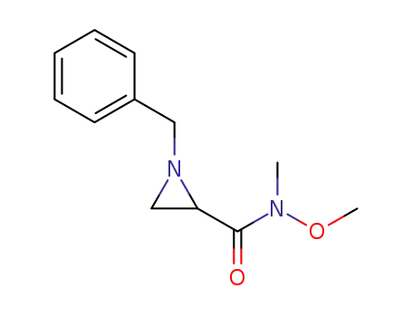1-benzyl-N-methoxy-N-methylaziridine-2-carboxamide