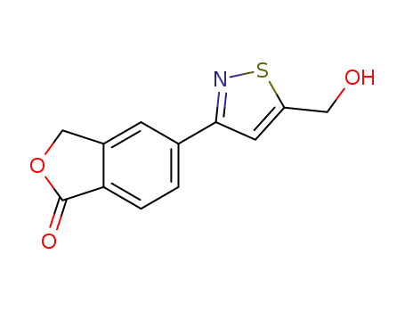 5-(5-(hydroxymethyl)isothiazol-3-yl)isobenzofuran-1(3H)-one