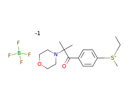 ethyl-methyl-[4-(2-methyl-2-morpholino-propanoyl)phenyl]sulfonium tetrafluoroborate