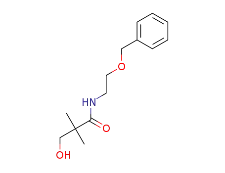 N-(2-(benzyloxy)ethyl)-3-hydroxy-2,2-dimethylpropanamide
