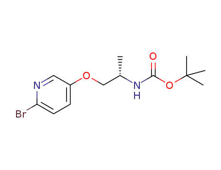 tert-butyl {(1S)-2-[(6-bromopyridin-3-yl)oxy]-1-methylethyl}carbamate