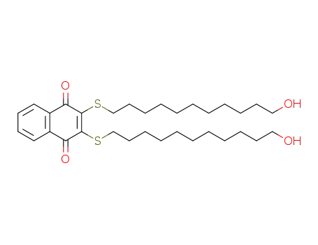 2,3-bis((11-undecanol)sulphanyl)-1,4-naphthoquinone