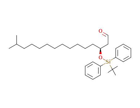 (S)-3-((tert-butyldiphenylsilyl)oxy)-14-methylpentadecanal
