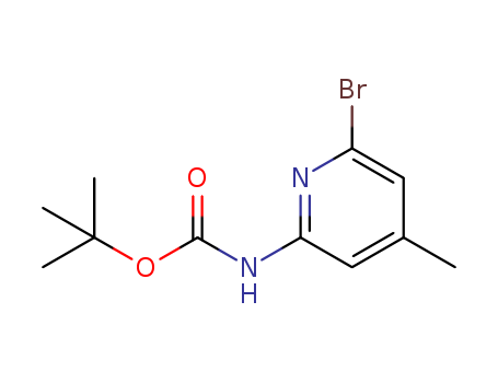 tert-butyl 6-bromo-4-methylpyridin-2-ylcarbamate