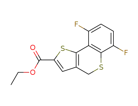 ethyl 6,9-difluoro-4H-thieno[3,2-c]thiochromene-2-carboxylate