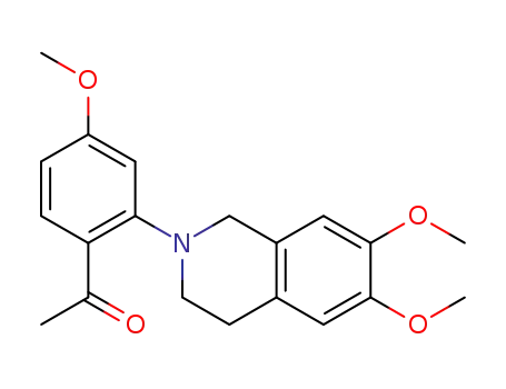 1-(2-(6,7-dimethoxy-3,4-dihydroisoquinolin-2(1H)-yl)-4-methoxyphenyl)ethanone