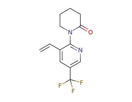 1-[5-(trifluoromethyl)-3-vinylpyridin-2-yl]piperidin-2-one