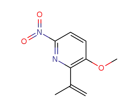 3-methoxy-6-nitro-2-(prop-1-en-2-yl)pyridine