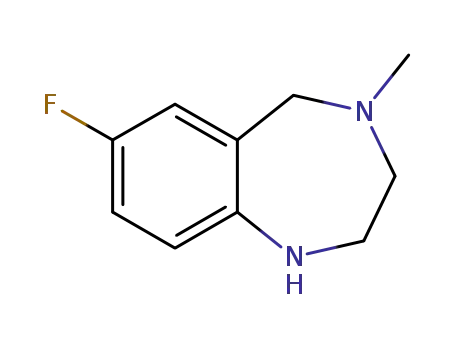 7-fluoro-4-methyl-2,3,4,5-tetrahydro-1H-1,4-benzodiazepine