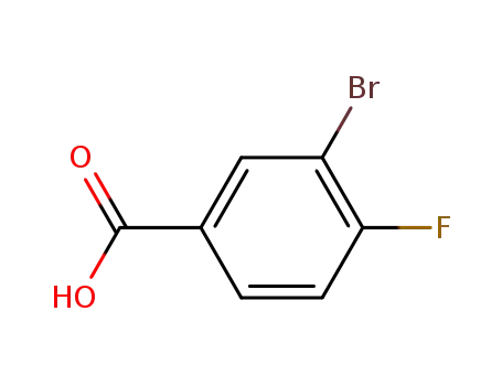 3-Bromo-4-Fluorobenzoic Acid cas no. 1007-16-5 98%