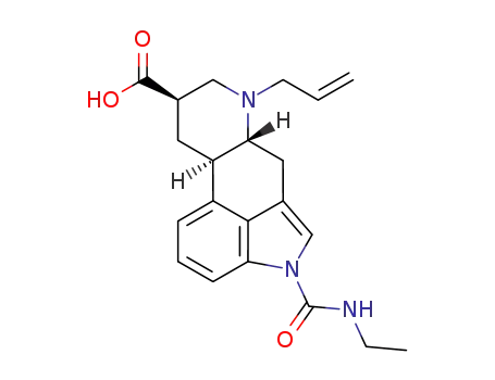 (6aR,9R,10aR)-7-allyl-4-(ethylcarbamoyl)-4,6,6a,7,8,9,10,10a-octahydroindolo[4,3-fg]quinolone-9-carboxylic acid