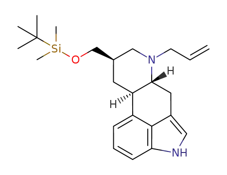 (6aR,9R,10aR)-7-allyl-9-[(tert-butyldimethylsilyl)oxy]methyl-4,6,6a,7,8,9,10,10a-octahydroindolo[4,3-fg]quinoline
