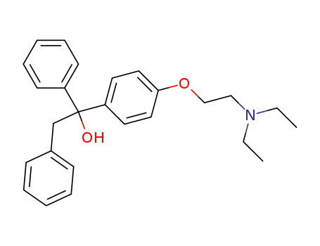 Benzeneethanol, a-[4-[2-(diethylamino)ethoxy]phenyl]-a-phenyl-(73404-00-9)