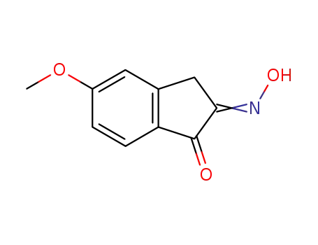 (2Z)-2-hydroxyimino-5-methoxy-3H-inden-1-one cas  7235-36-1