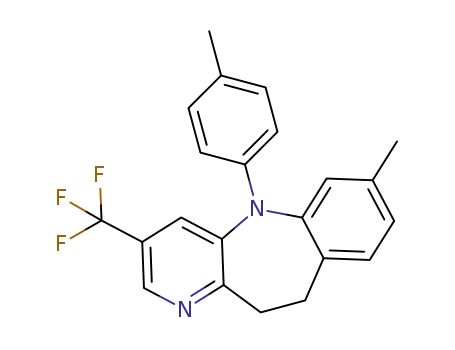 7-methyl-5-(p-tolyl)-3-(trifluoromethyl)-10,11-dihydro-5H-benzo[b]pyrido[2,3-f]azepine