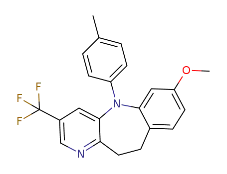 7-methoxy-5-(p-tolyl)-3-(trifluoromethyl)-10,11-dihydro-5H-benzo[b]pyrido[2,3-f]azepine