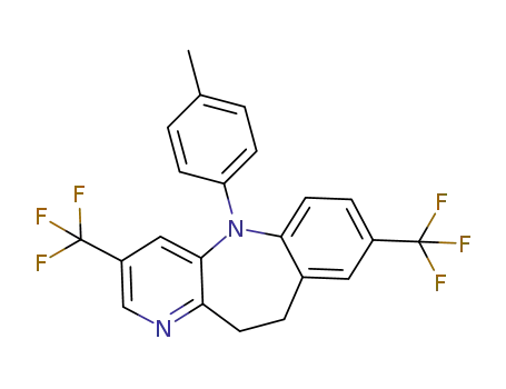 5-(p-tolyl)-3,8-bis(trifluoromethyl)-10,11-dihydro-5H-benzo[b]pyrido[2,3-f]azepine