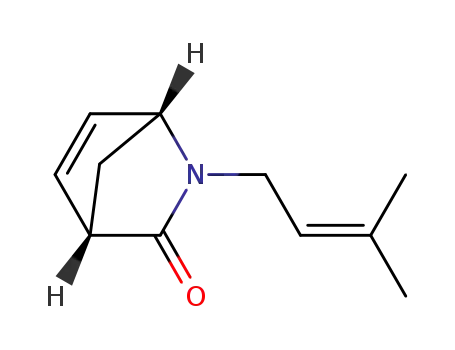2-(3-methylbut-2-enyl)-2-azabicyclo[2.2.1]hept-5-en-3-one