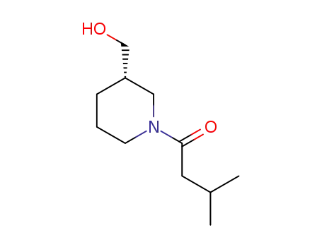 (S)-1-(3-(hydroxymethyl)piperidin-1-yl)-3-methylbutan-1-one