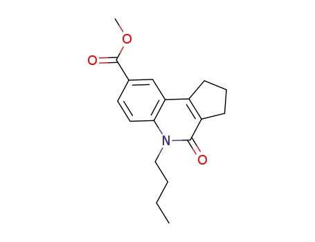 methyl 5-butyl-4-oxo-2,3,4,5-tetrahydro-1H-cyclopenta[c]quinoline-8-carboxylate
