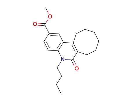 methyl 5-butyl-6-oxo-5,6,7,8,9,10,11,12-octahydrocycloocta[c]quinoline-2-carboxylate