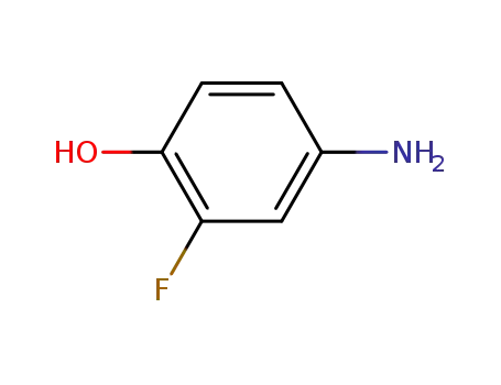 Molecular Structure of 399-96-2 (4-AMINO-2-FLUOROPHENOL)