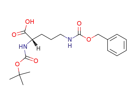 N-α-Boc-N-δ-Z-L-ornithine