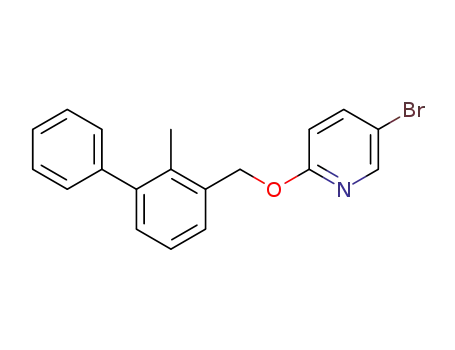 5-bromo-2-((2-methyl-[1,1'-biphenyl]-3-yl)methoxy)pyridine