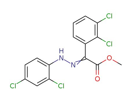 methyl 2-(2,3-dichlorophenyl)-2-(2-p-tolylhydrazono)acetate