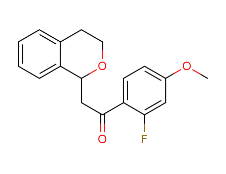 1-(2-fluoro-4-methoxyphenyl)-2-(isochroman-1-yl)ethanone