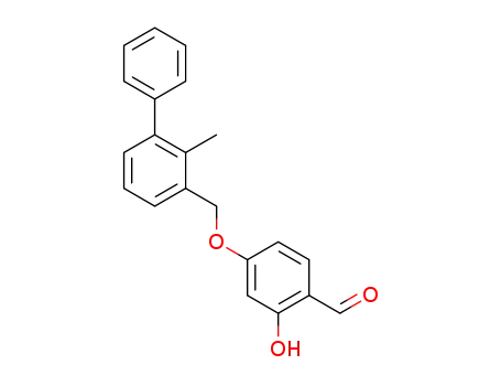 2-hydroxy-4-((2-methyl-[1,1′-biphenyl]-3-yl)methoxy)benzaldehyde