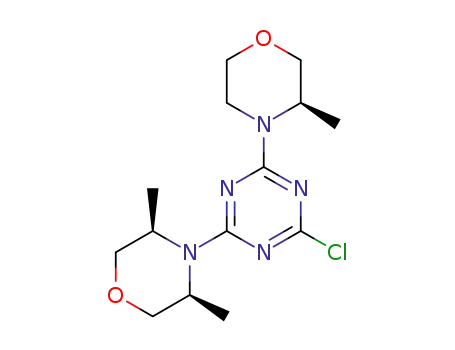(3R,5S)-4-(4-chloro-6-((R)-3-methylmorpholino)-1,3,5-triazin-2-yl)-3,5-dimethylmorpholine
