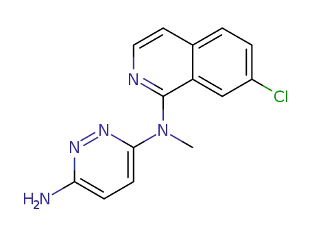N3-(7-chloroisoquinolin-1-yl)-3-N-methylpyridazine-3,6-diamine