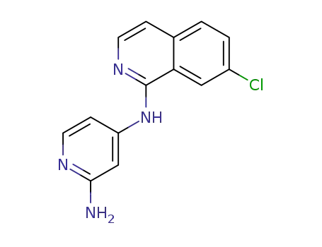 N4-(7-chloroisoquinolin-1-yl)pyridine-2,4-diamine
