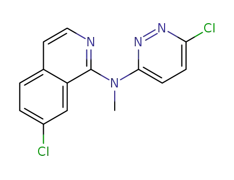 7-chloro-N-(6-chloropyridazin-3-yl)-N-methylisoquinolin-1-amine