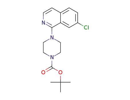 tert-butyl 4-(7-chloroisoquinolin-1-yl)piperazine-1-carboxylate