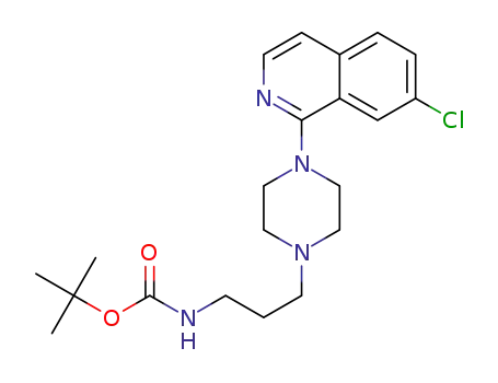 tert-butyl N-{3-[4-(7-chloroisoquinolin-1-yl)piperazin-1-yl]propyl}carbamate