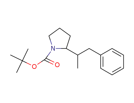 (±)-tert-butyl 2-(1-phenylpropan-2-yl)pyrrolidine-1-carboxylate