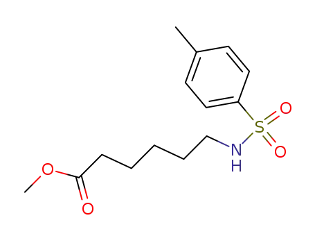 6-<<(4-Methylphenyl)sulfonyl>amino>hexansaeure-methylester