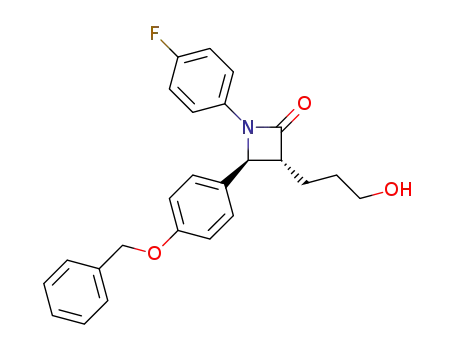 anti-3-(3-hydroxypropyl)-1-(4-methoxyphenyl)-4-phenylazetidin-2-one