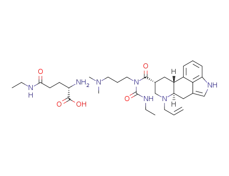 L-theanine cabergoline cocrystal