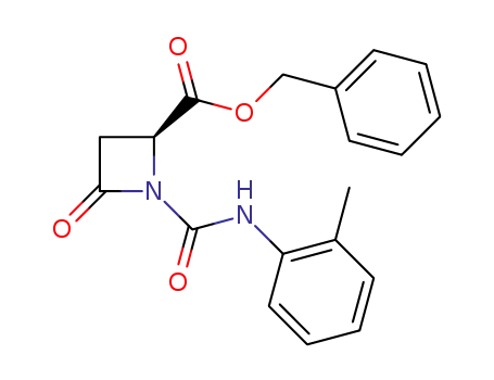 benzyl (S)-4-oxo-(o-tolylcarbamoyl)azetidine-2-carboxylate