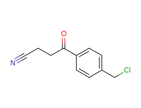 4-(4-(chloromethyl)phenyl)-4-oxobutanenitrile