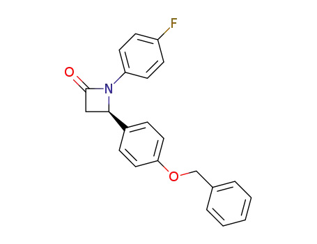 (R)-4-(4-(benzyloxy)phenyl)-1-(4-fluorophenyl)azetidin-2-one