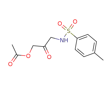 N-(3-acetoxy-2-oxopropyl)-4-methylbenzenesulphonamide