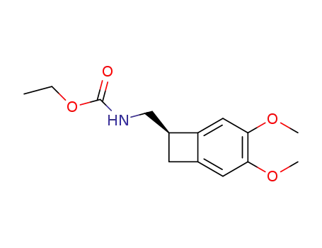 ethyl {[(7R)-3,4-dimethoxybicyclo[4.2.0]octa-1,3,5-trien-7-yl]methyl}carbamate