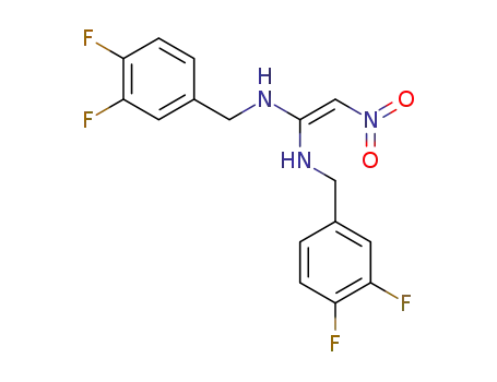 N,N'-bis(3,4-difluorobenzyl)-2-nitroethylene-1,1-diamine