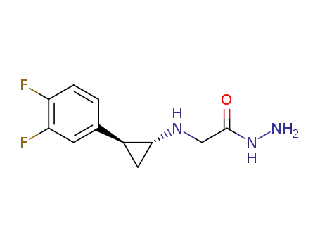 2-(((1R,2S)-2-(3,4-difluorophenyl)cyclopropyl)amino)acetohydrazide