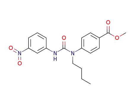 methyl 4-[1-butyl-3-(3-nitrophenyl)ureido]benzoate